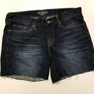 Lucky Brand abbey cutoff jean shorts 6 / 28